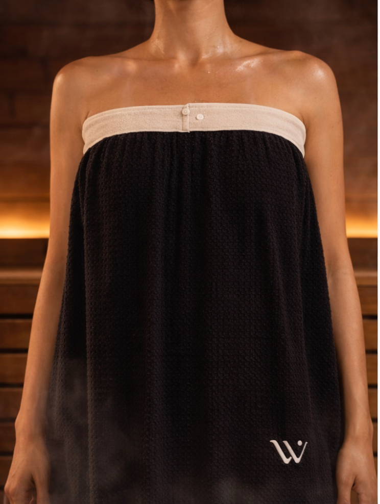 WELU Crown™ Luxury Sauna Wrap Towel