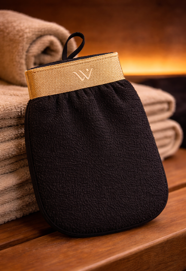 WELU Crown™ Moroccan Kessa Exfoliating Glove